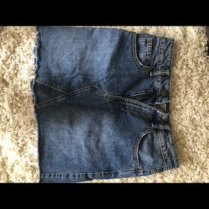 Jean skirt